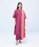 3 Piece - Printed Khaddar Suit