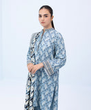 3 Piece - Printed Khaddar Suit