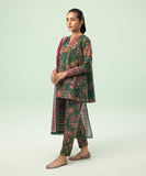 3 Piece - Printed Cambric Suit