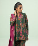 3 Piece - Printed Cambric Suit