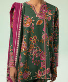 3 Piece - Printed Cambric Suit