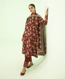 3 Piece - Printed Cambric Suit