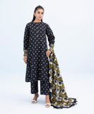 3 Piece - Printed Khaddar Suit