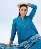 3 Piece - Printed Khaddar Suit