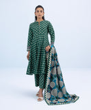 3 Piece - Printed Khaddar Suit