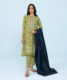 3 Piece - Embroidered Khaddar Suit