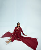 3 Piece - Embroidered Cotton Karandi Suit