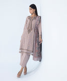 3 Piece - Embroidered Cotton Karandi Suit