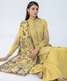 3 Piece - Embroidered Cotton Karandi Suit