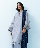 3 Piece - Embroidered Cotton Karandi Suit