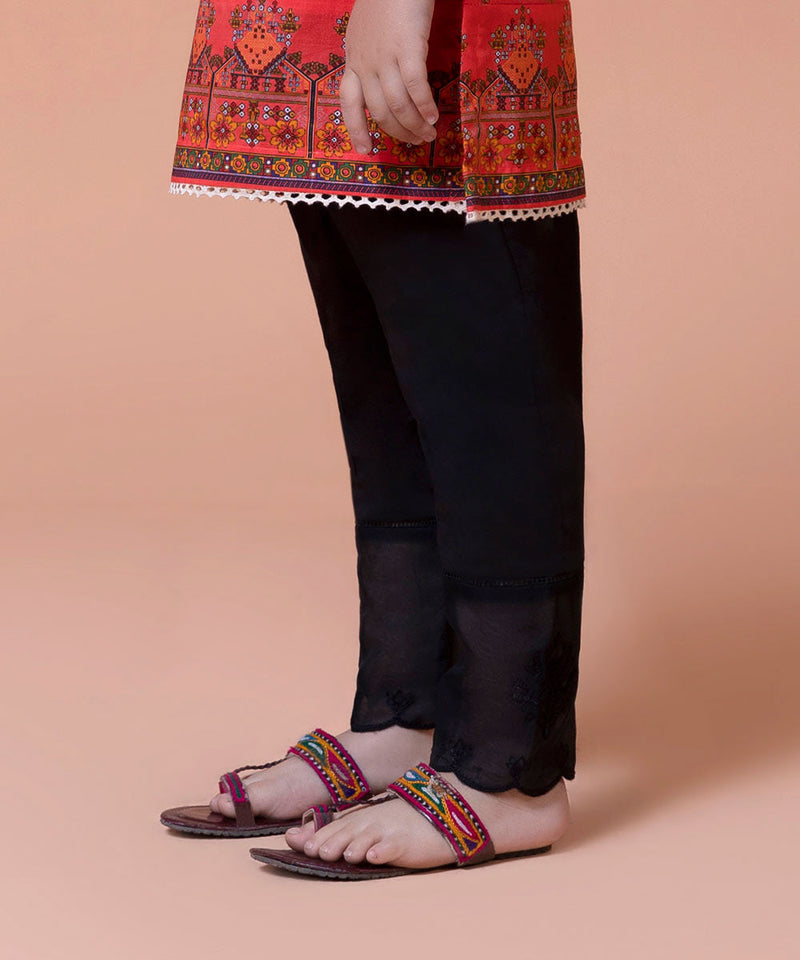 Straight Cambric Pants