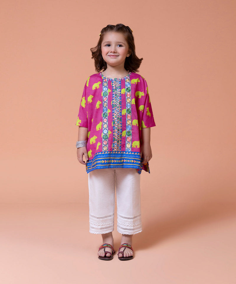 Embroidered Dobby Shirt