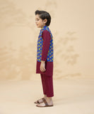 Printed Herringbone Waistcoat