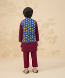 Printed Herringbone Waistcoat