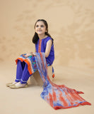 3 Piece - Printed Cambric Suit