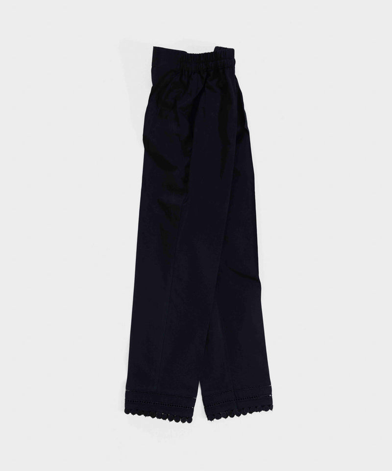 Cambric Straight Pants