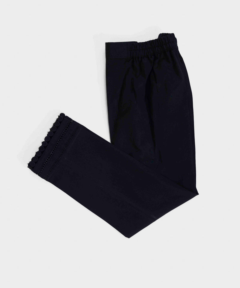 Cambric Straight Pants