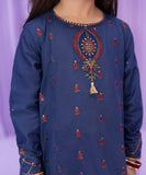 3 Piece - Embroidered Cambric Suit