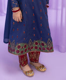 3 Piece - Embroidered Cambric Suit