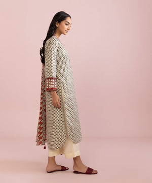 2 Piece - Printed Cambric Suit
