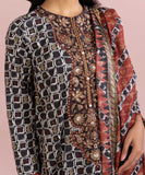 2 Piece - Embroidered Cambric Suit