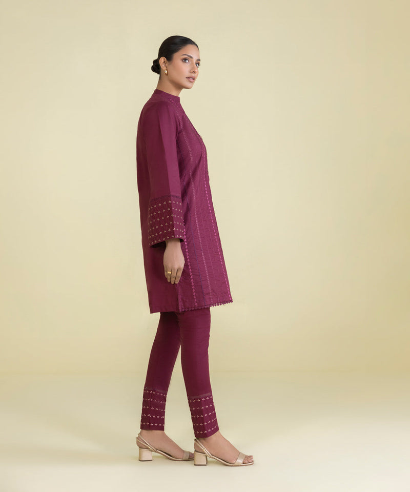 Embroidered Cambric Shirt