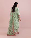 3 Piece - Embroidered Cambric Suit