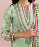 3 Piece - Embroidered Cambric Suit