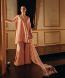 3 Piece - Embroidered Raw Silk Suit