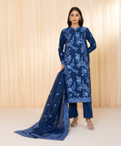 3 Piece - Embroidered Jacquard Suit