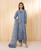 3 Piece - Embroidered Cotton Karandi Suit