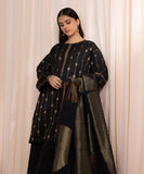 3 Piece - Embroidered Khaddar Suit