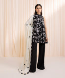 3 Piece - Embroidered Khaddar Suit