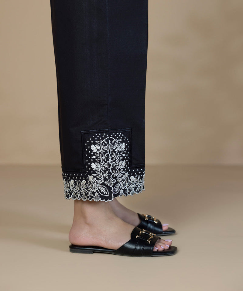 Embroidered Cotton Culottes