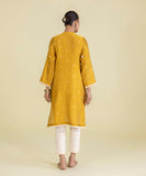 Embroidered Cotton Net Shirt