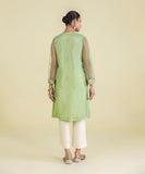 Embroidered Net Shirt