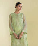 Embroidered Net Shirt