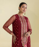 Embroidered Net Shirt