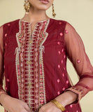 Embroidered Net Shirt