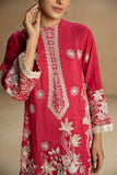 Embroidered Raw Silk Shirt