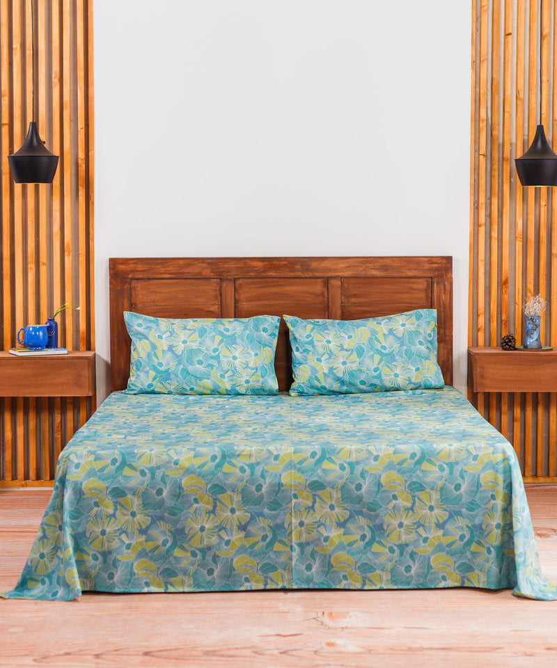 Lotus Valley - Bed Sheet