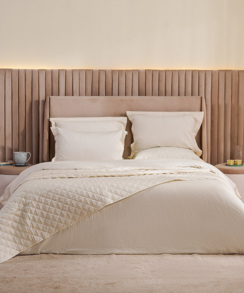 Illusion Ivory - Bed Spread