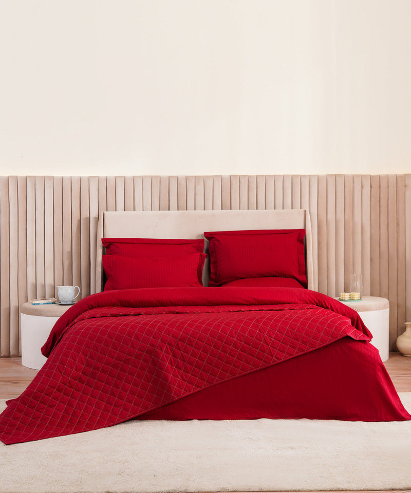 Illusion Red - Bed Spread