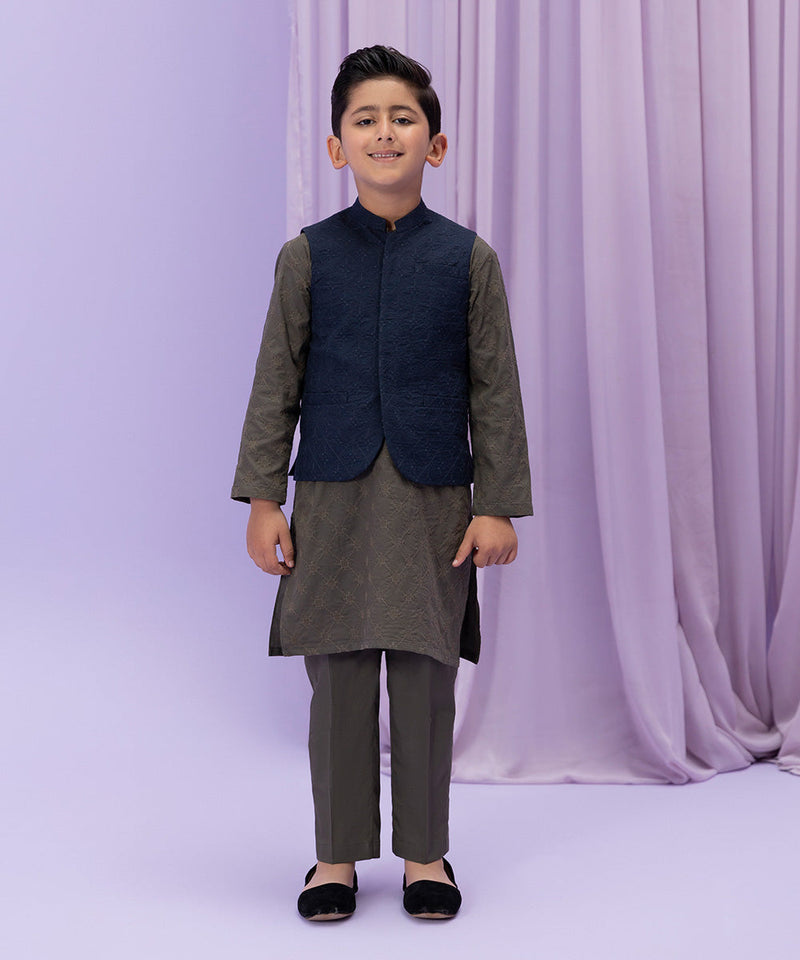 Embroidered Cambric Waistcoat