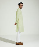 Embroidered Wash & Wear Jacquard Kurta
