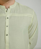 Embroidered Wash & Wear Jacquard Kurta