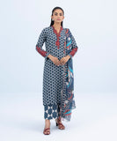 3 Piece - Embroidered Light Khaddar Suit