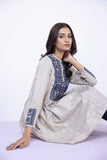 Embroidered Jacquard Kurti