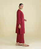 Embroidered Cotton Satin Shirt