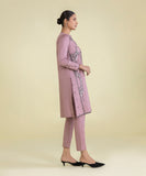 Embroidered Cotton Satin Shirt